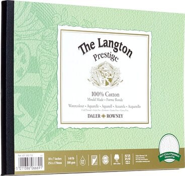 Скицник Daler Rowney The Langton Prestige Watercolour Скицник 12 25,4 x 17,8 cm 300 g - 4