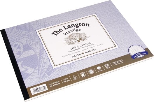 Blok za skiciranje Daler Rowney The Langton Prestige Watercolour Blok za crtanje 12 35,6 x 25,4 cm 300 g - 3