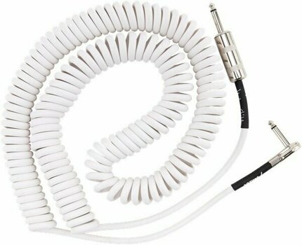 Instrument Cable Fender Hendrix Voodoo Child White 9 m Straight - Angled - 2