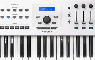 Klawiatury sterujące 61 klawiszy Arturia Keylab mkII 61 Klawiatury sterujące 61 klawiszy White - 1