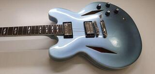 Félakusztikus - jazz-gitár Epiphone Dave Grohl DG-335 Pelham Blue Félakusztikus - jazz-gitár (Sérült) - 1