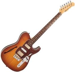 Chitară electrică Fret King Black Label Country Squire Semi-Tone Deluxe Honeyburst Chitară electrică - 2