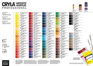 Colore acrilico Daler Rowney Cryla Artists’ Colori acrilici Metal White 75 ml 1 pz - 2