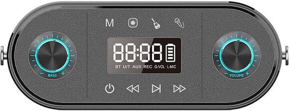 Přenosný reproduktor W-KING H10 S Black Přenosný reproduktor - 2