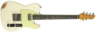 Electric guitar Eko guitars Tero Relic Olympic White Electric guitar - 2