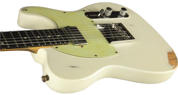 Guitare électrique Eko guitars Tero Relic Olympic White Guitare électrique - 5