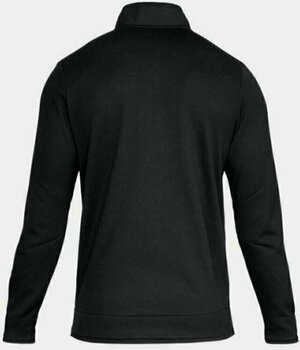 Hoodie/Sweater Under Armour Storm SweaterFeece Snap Mock Black L - 3