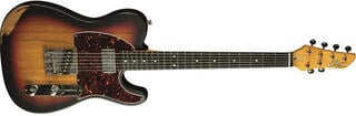 Guitare électrique Eko guitars Tero Relic Sunburst Guitare électrique - 2