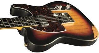 Guitare électrique Eko guitars Tero Relic Sunburst Guitare électrique - 4