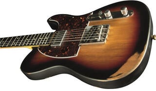 Guitare électrique Eko guitars Tero Relic Sunburst Guitare électrique - 5