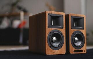 HiFi-Kabellose Lautsprecher
 Edifier Airpulse A80 2.0 HiFi-Kabellose Lautsprecher Walnut 2 stk - 5