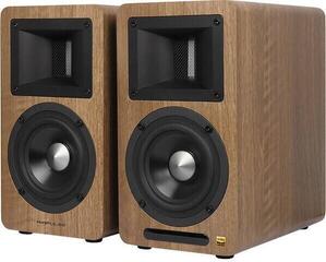 HiFi-Kabellose Lautsprecher
 Edifier Airpulse A80 2.0 HiFi-Kabellose Lautsprecher Walnut 2 stk - 1