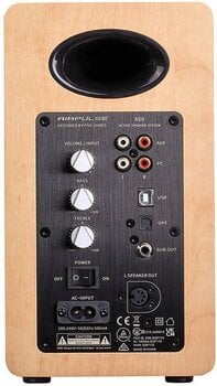 Hi-Fi-bokhyllehögtalare Edifier Airpulse A80 Hi-Fi-bokhyllehögtalare Brown 2 st (Som ny) - 5