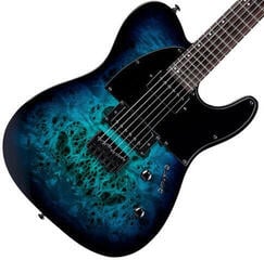 Elektromos gitár ESP LTD TE-200DX Blue Burst Elektromos gitár - 3