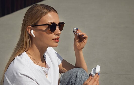 Bezdrôtové sluchadlá do uší Edifier W220T White Bezdrôtové sluchadlá do uší - 11