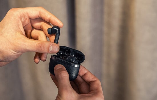 Trådløse i øret-hodetelefoner Edifier TWS W260NC ANC Navy blue - 8