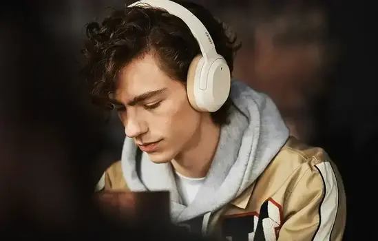 Słuchawki bezprzewodowe On-ear Edifier W820NB Plus ANC Ivory Słuchawki bezprzewodowe On-ear - 7