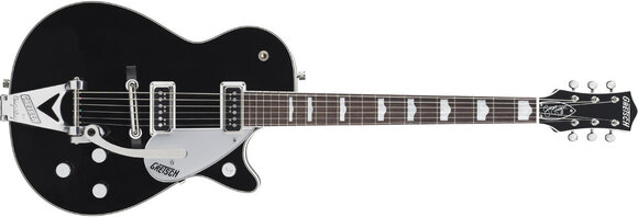 Elektromos gitár Gretsch G6128T-GH George Harrison Duo Jet RW Black Elektromos gitár - 2