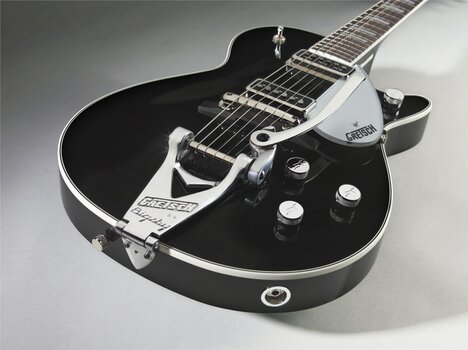 Elektromos gitár Gretsch G6128T-GH George Harrison Duo Jet RW Black Elektromos gitár - 3