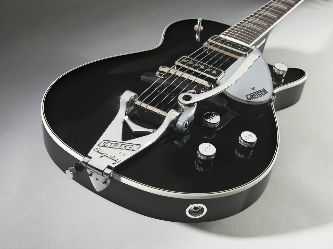 ギター Gretsch 6128 GH duo jet e Harrison Gretsch G6128T-GH George Harrison Signature Duo, czarny