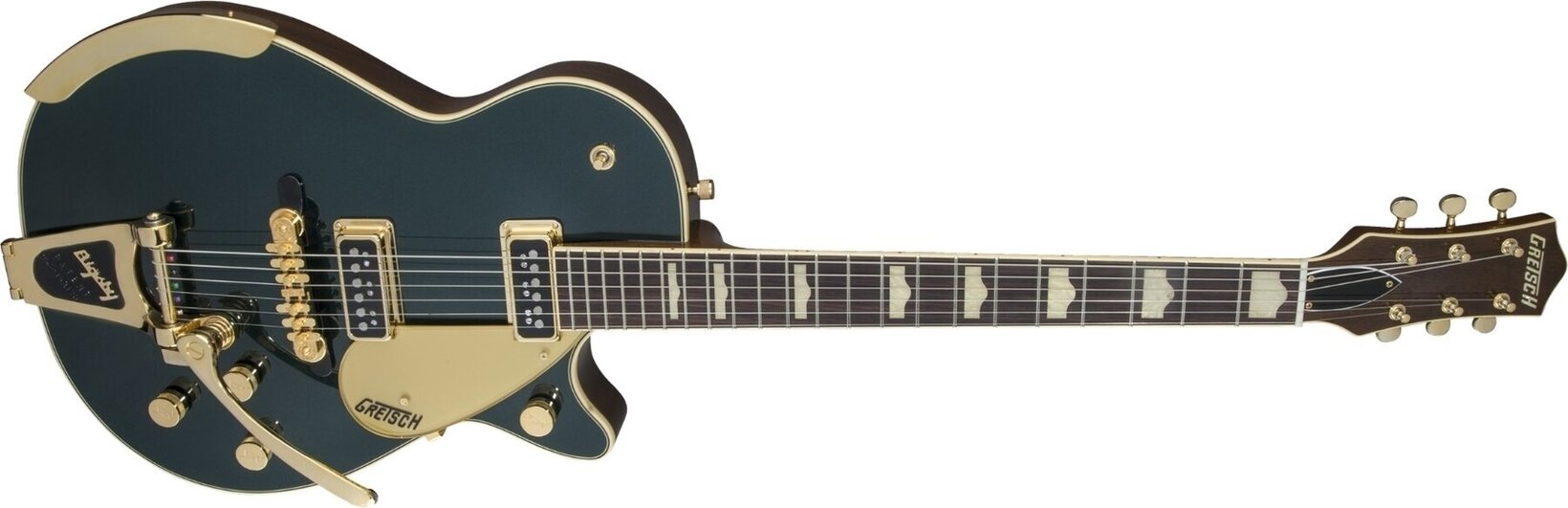 Gretsch G6128T-57 Vintage Select '57 Duo Jet Cadillac Green Gitara