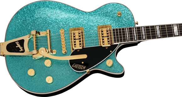 E-Gitarre Gretsch G6229TG Players Edition Sparkle Jet BT EB Ocean Turquoise Sparkle E-Gitarre - 3