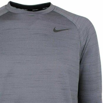 Bluza z kapturem/Sweter Nike Dry Brushed Crew Neck Gunsmoke L - 3