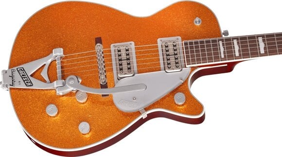 Guitare électrique Gretsch G6129T-89VS Vintage Select 89 Sparkle Jet RW Gold Sparkle Guitare électrique - 5