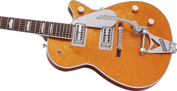 Guitare électrique Gretsch G6129T-89VS Vintage Select 89 Sparkle Jet RW Gold Sparkle Guitare électrique - 6