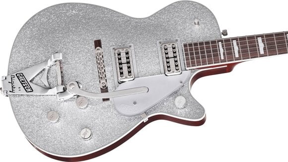Guitare électrique Gretsch G6129T-89VS Vintage Select 89 Sparkle Jet RW Silver Sparkle Guitare électrique - 5