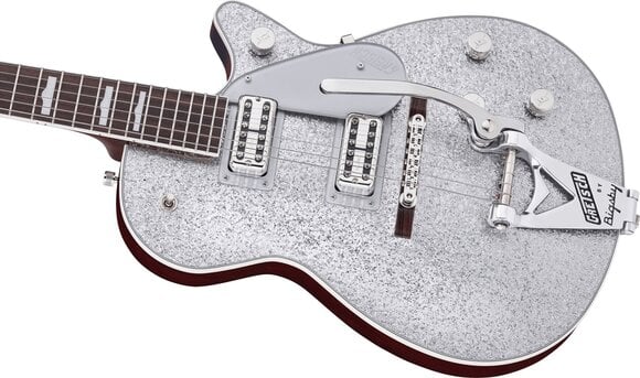Guitare électrique Gretsch G6129T-89VS Vintage Select 89 Sparkle Jet RW Silver Sparkle Guitare électrique - 6
