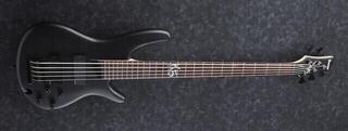 Baixo de 5 cordas Ibanez K5-BKF Black Flat Baixo de 5 cordas - 2