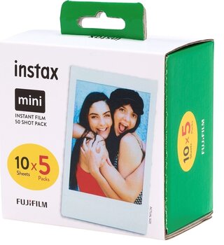 Papier photo Fujifilm Instax Mini Glossy Brillant 50 pièces papier photo - 2