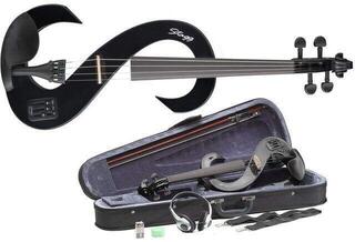 Electric Violin Stagg EVN 4/4 Black Electric Violin - 1