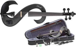 Electric Violin Stagg EVN 4/4 Black Electric Violin - 1