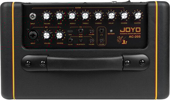 Combo pojačalo za elektroakustičnu gitaru Joyo AC-20S Black Combo pojačalo za elektroakustičnu gitaru (Samo raspakovano) - 4