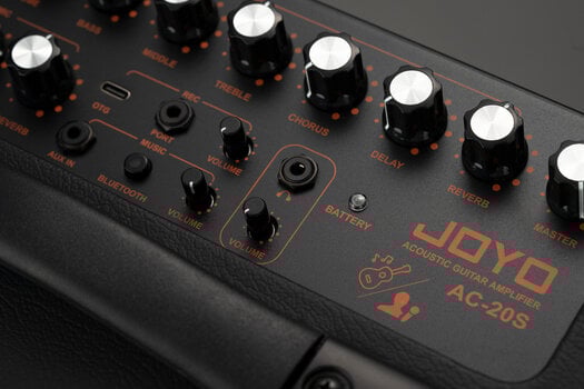 Combo pojačalo za elektroakustičnu gitaru Joyo AC-20S Black Combo pojačalo za elektroakustičnu gitaru (Samo raspakovano) - 9