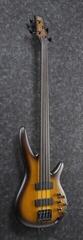 Fretless E-Bass Ibanez SRF700-BBF Brown Burst Flat Fretless E-Bass - 2