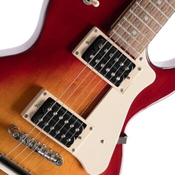 E-Gitarre Cort CR100 Cherry Red Sunburst E-Gitarre - 3
