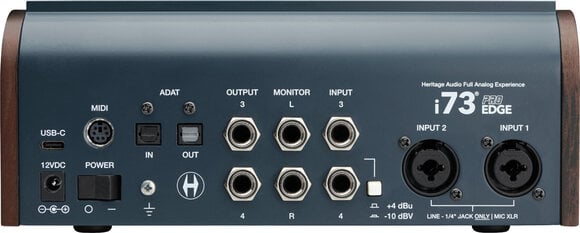 USB Audiointerface Heritage Audio i73 PRO Edge USB Audiointerface - 4