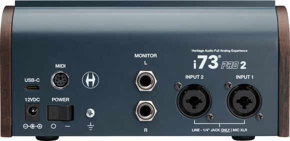 USB Audiointerface Heritage Audio i73 PRO 2 USB Audiointerface - 4