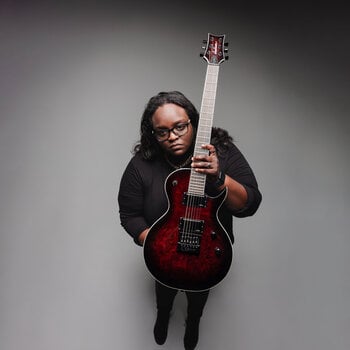 Električna gitara Jackson Pro Series Diamond Rowe DR24MG EVTN6 EB Dark Rose Električna gitara - 15