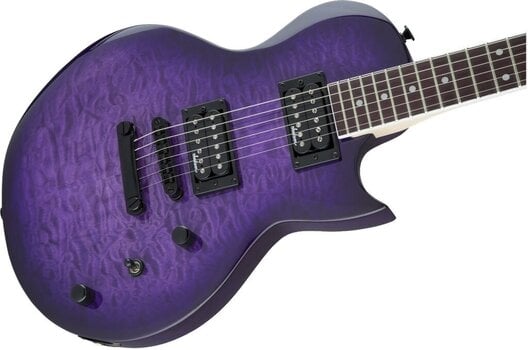 Electric guitar Jackson JS Series Monarkh SC JS22Q AH Transparent Purple Burst Electric guitar - 3