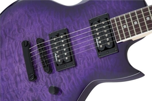 Electric guitar Jackson JS Series Monarkh SC JS22Q AH Transparent Purple Burst Electric guitar - 4