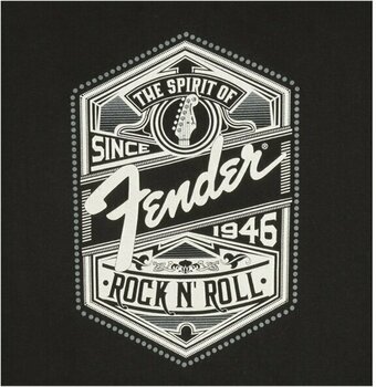 Mikina Fender Mikina Spirit of Rock 'N' Roll Čierna S - 3