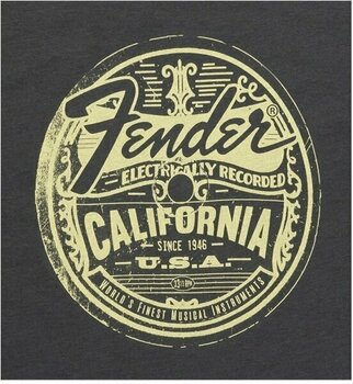 Shirt Fender Cali Medallion Men's Tee Gray M - 3