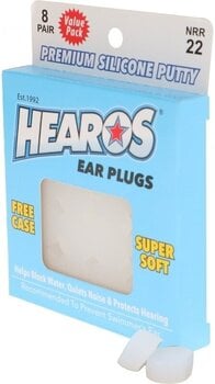 Čepići za uši Hearos Silicone Putty Adult White Čepići za uši - 3
