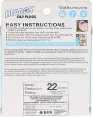 Ohrstöpsel Hearos Silicone Putty Adult White Ohrstöpsel - 3