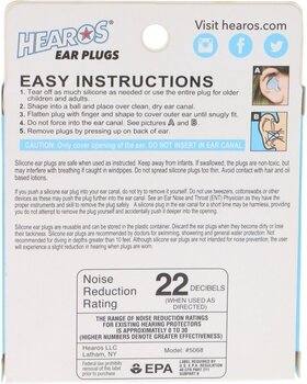 Čepići za uši Hearos Silicone Putty Adult White Čepići za uši - 4