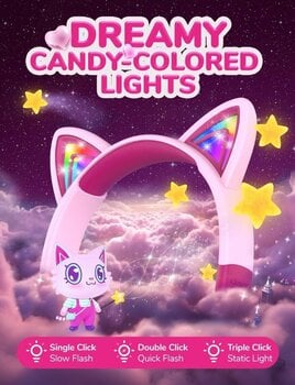 Auriculares inalámbricos On-ear iClever BTH21 Pink Auriculares inalámbricos On-ear - 4